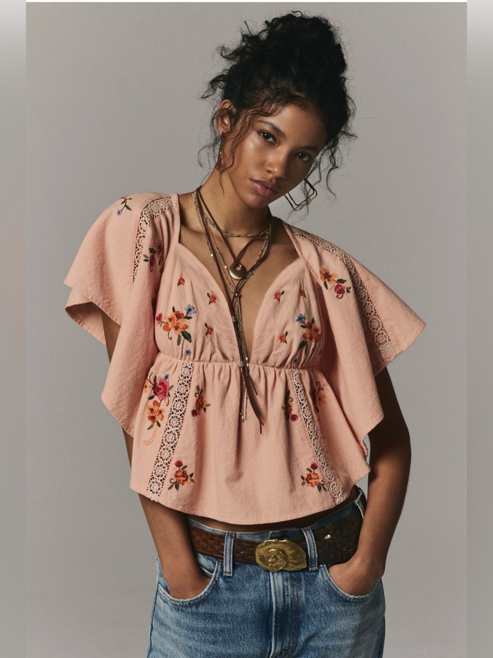 NWT Free People Make Me Yours blouse